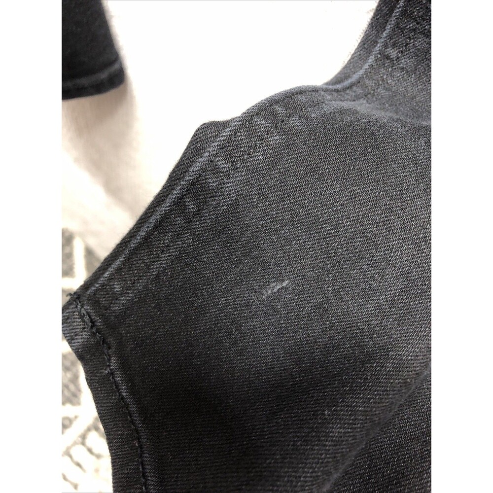 Old Navy Super Skinny Jeans Size 18 Black Mid Rise Black Wash - Picture 14 of 16